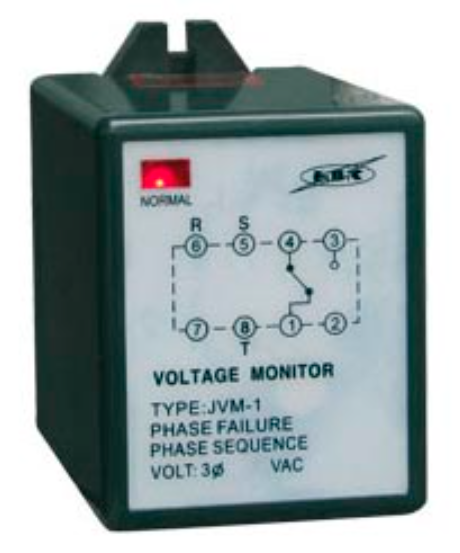 vigilante de tensión trifasico 180-250vac 8 pines - economico 54102 ebchq P103257