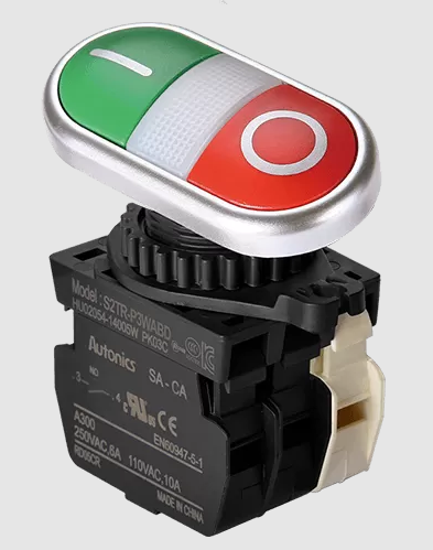 Botón Pulsador doble S2TR-P3WABD