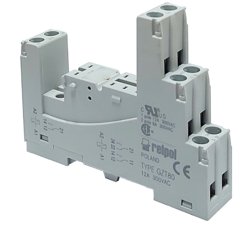 Base para Mini Relevo Relpol de 8 Pines 12A