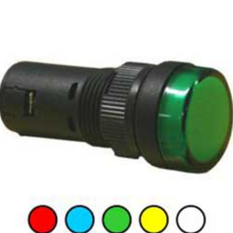 Lampara led 24v ac/dc color rojo 17505 ebchq P106148