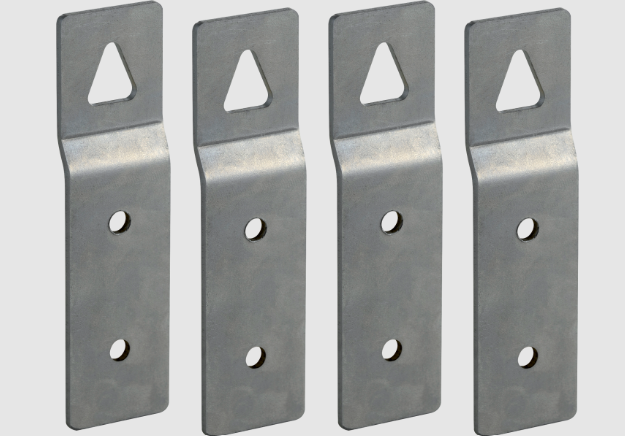 550640 | TAISCUBE KIT 4 SOPORTES GALVANIZADOS