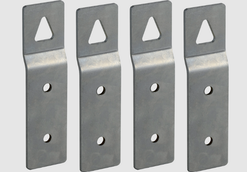 550640 | TAISCUBE KIT 4 SOPORTES GALVANIZADOS