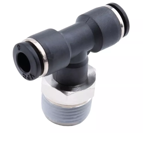 Racor tipo T con rosca macho VPB