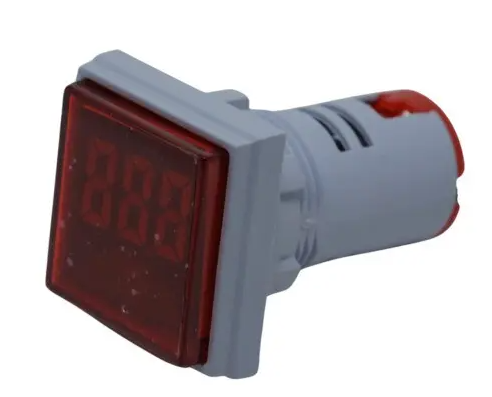 INDICADOR-DE-TEMPERATURA-ROJO 22MM 60-500VAC