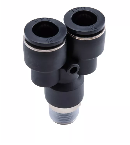 Racor reductor tipo Y con rosca macho VPWT