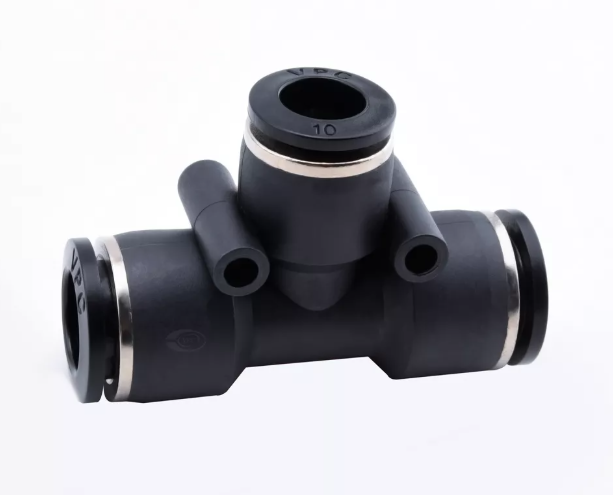 Racor tipo T de plástico VPE