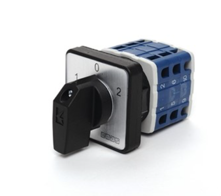 Inversor 25A trifásico (1-0-2) 60° 4848 Interruptor de leva