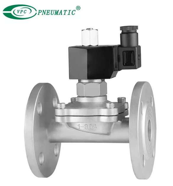 Serie ZS Acero inoxidable 2/2 Válvula solenoide de cierre normal