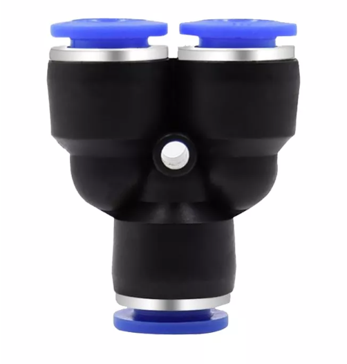 Racor Plástico Tipo Y Ajuste Igual