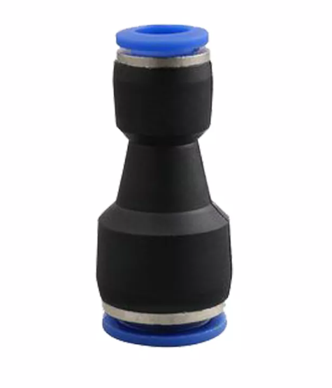 Racor reductor de unión recta de plástico VPG