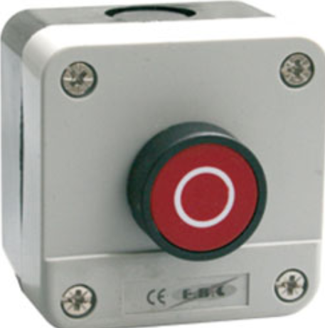 estación 1 pulsador en caja plástica 25400 ebchq P105316