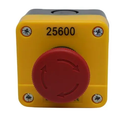 PULSADOR HONGO DE EMERGENCIA EN CAJA PLASTICA 1NC