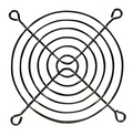 Rejilla Metálica para Ventilador Axial 92x92mm | EBCHQ