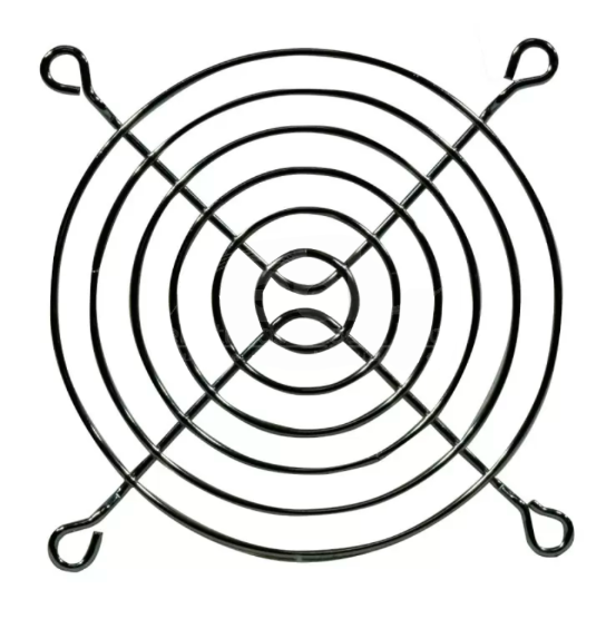 Rejilla Metálica para Ventilador Axial 92x92mm | EBCHQ