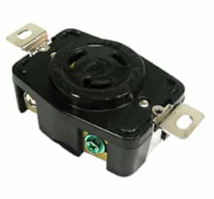 Toma Industrial de Seguridad 1/4 de Giro 20A Y 30A