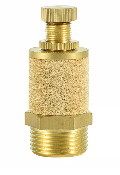 Válvula de mariposa con silenciador de escape rápido tipo SA