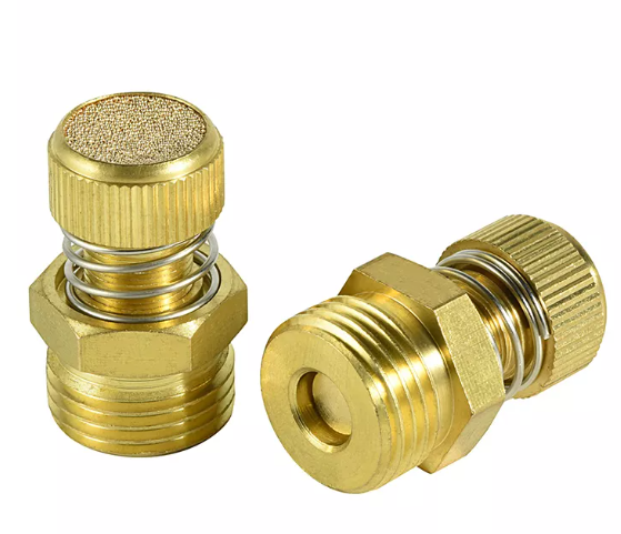 Válvula de mariposa con silenciador de escape rápido tipo SD