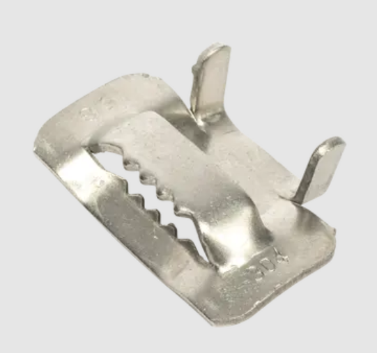 Hebilla de Acero Inoxidable T, "5/8"