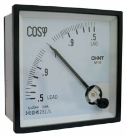 Indicadores de factor de potencia análogos serie NP