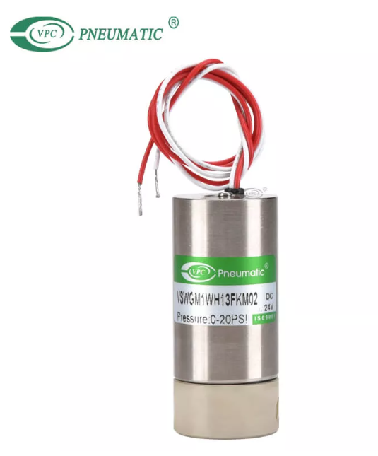 Válvula solenoide de diafragma en miniatura serie VSWMG para dispositivos médicos