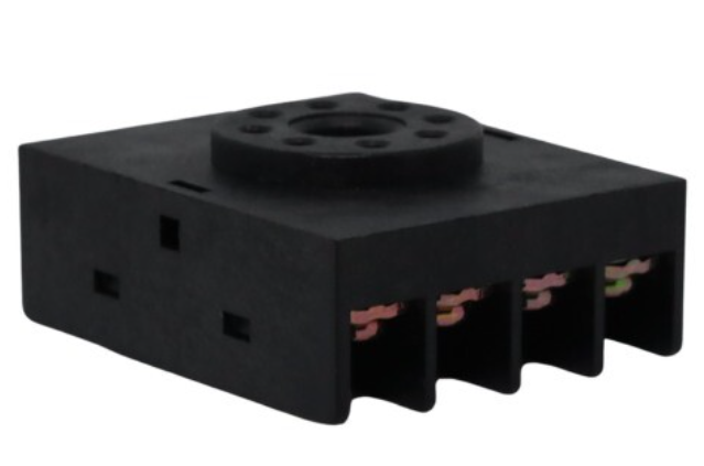 BASE PARA RELE DE 8 PINES CONEXION POSTERIOR