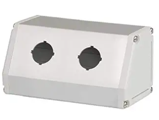 SA-TB2, caja de interruptores, triángulo, 2 orificios de interruptor