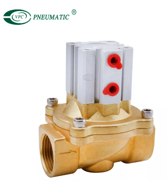 Válvula de control de aire de latón de la serie 2q (cierre normal））