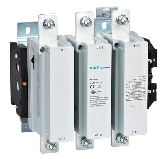 Contactor Chint | Tripolar | 630 Amp (AC3) | Bobina 220 Vac | 2NA + 2NC | NC2-630 220 V | 00892