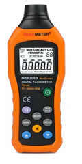 PEAKMETER PM6208B tacómetro Digital sin contacto de alta presión medidor de velocidad de Rpm 50 ~ 199999RPM calibre MS6208