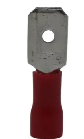 TERMINAL ROJO TIPO MACHO 10A 0.5–5MM²-34578