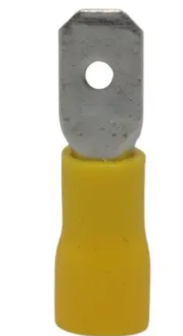 TERMINAL AMARILLA TIPO MACHO 24A 4-6mm²-34582