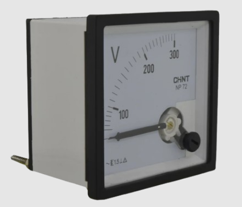 Voltimetro Analogo AC 0-300V 72X72mm CHINT