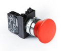 CM200E | PULSADOR T/HONGO 22MM, BASE DE METAL