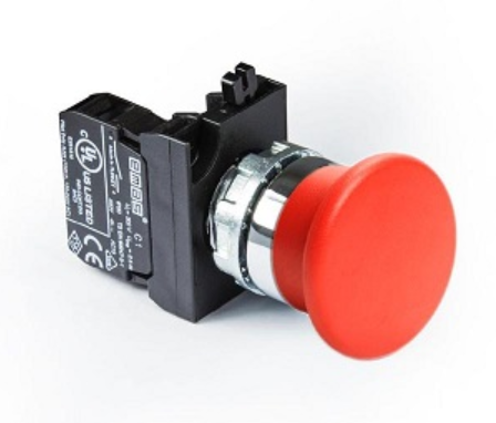 CM200E | PULSADOR T/HONGO 22MM, BASE DE METAL