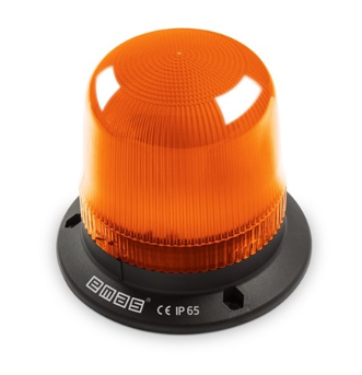 Baliza LED multifuncional amarilla de 24 V CA/CC, serie IT, 120 mm