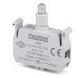 Repuesto con bloque de iluminación LED blanco de 12-30 V CA/CC