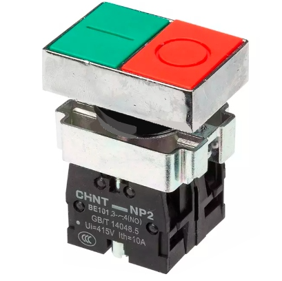 Pulsador Start – Stop 22mm / Base metálica – CHINT