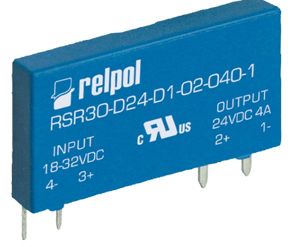 Relés de estado sólido tipo SLIM - Cruce por Cero