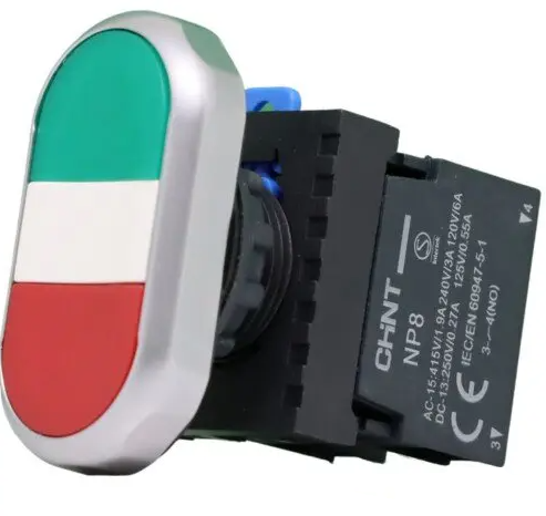 PULSADOR STAR STOP-22MM-19002