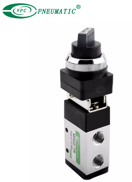 Válvula mecánica de 5 puertos, 2 posiciones, serie M5