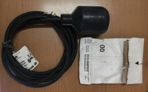 Interruptor de nivel para bomba de agua marca SJE -Rhombus, modelo micromaster