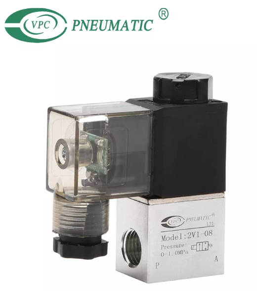 Válvula solenoide de 2 puertos serie 2V1