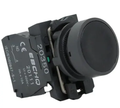 PULSADOR NEGRO PLASTICO-20350
