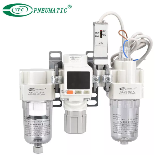 Unidades FRL AC20-A a AC60-A con presostato