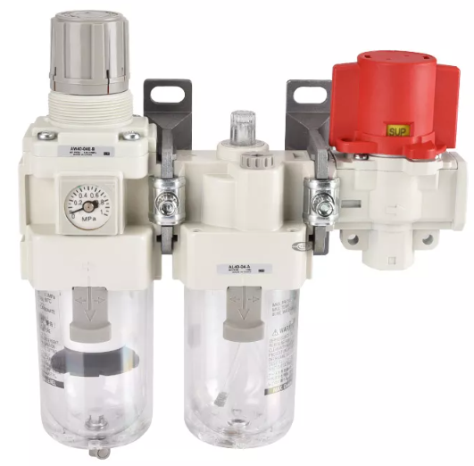 Unidades de preparación de aire de la serie AC20A-D a AC60A-D (combinación de 2)