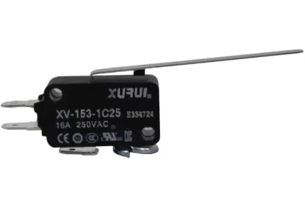 Microswitch Tipo Miniatura de Palanca Larga XURUI | XV-153-1C25