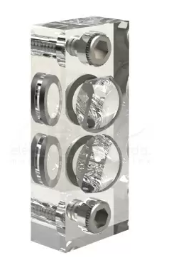 Bloque óptico de largo alcance reflectante difuso O5