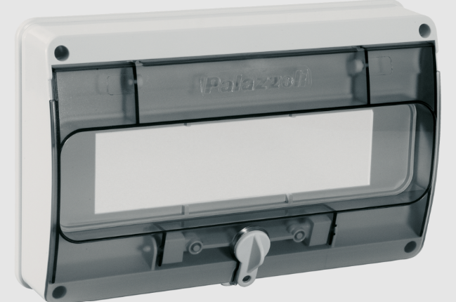 579452 | TOPTER TAPA VENTANA TRANSPARENTE Y CARRIL DIN 12MOD