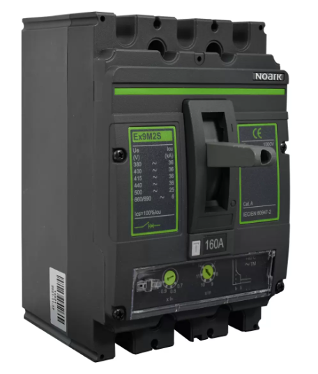 BREAKERS EN CAJA MOLDEADA AJUSTABLES Ex9M2S TM 160 3P-EBC/EBL