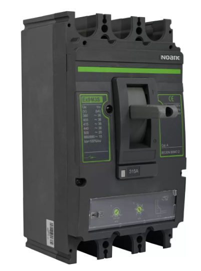 BREAKERS EN CAJA MOLDEADA AJUSTABLES Ex9M3S TM 315 3P-EBC/EBL